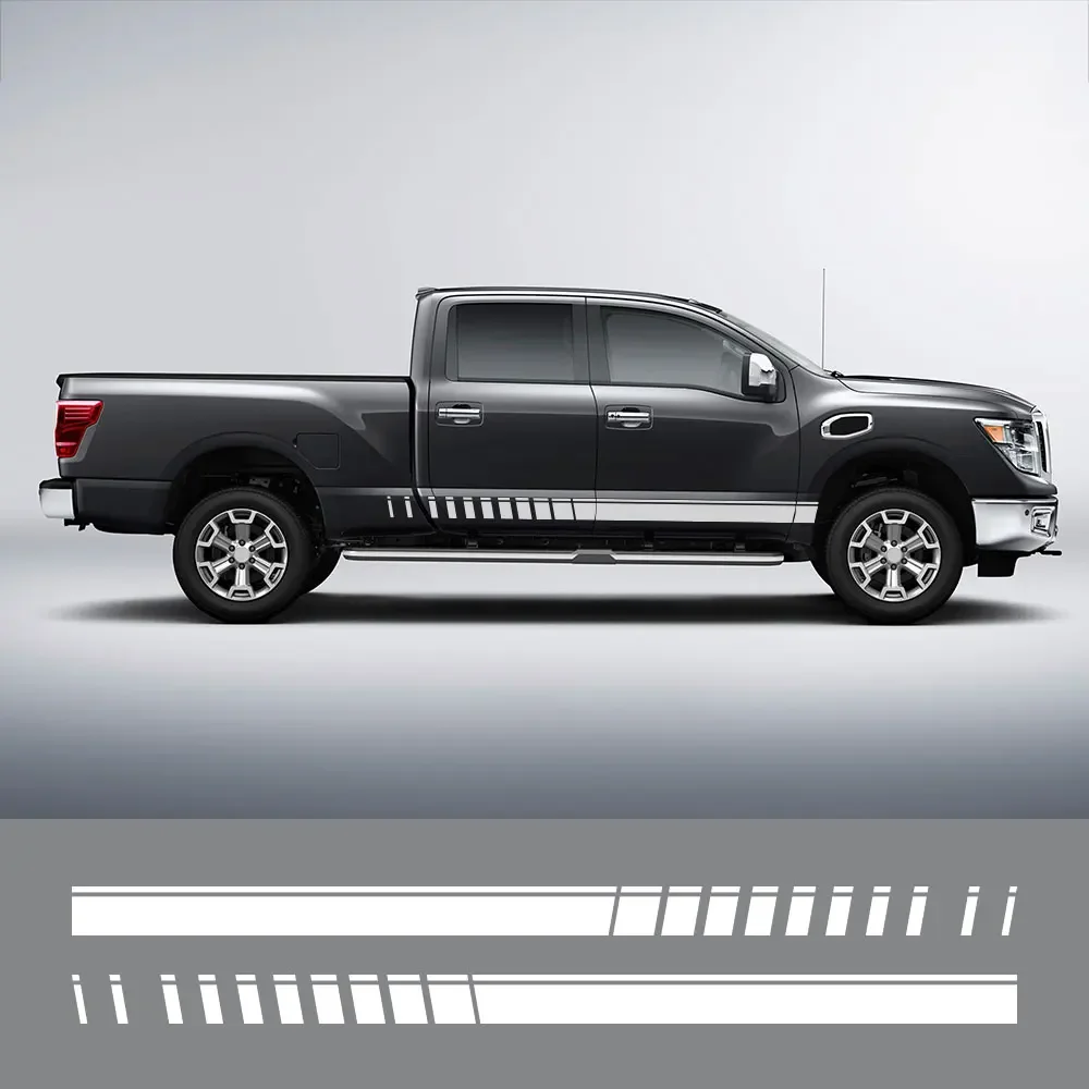 Car Accessories Unique - Car Door Side Sticker Pickup Stripe