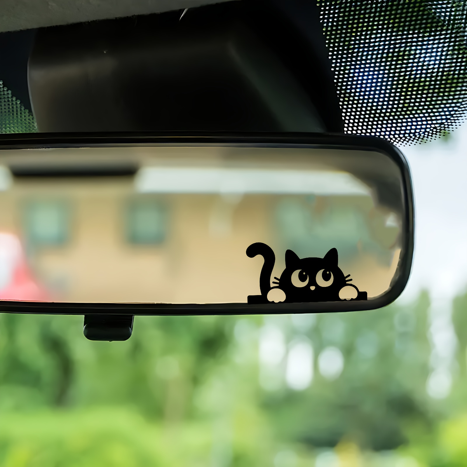 Cute Cat Car Rearview Mirror S - Car Accessories Xmas Gifts review and price