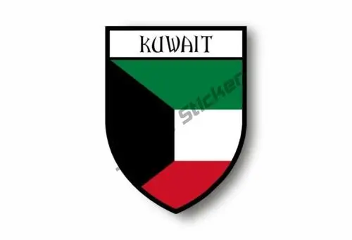 Kuwait Map with Flag Vinyl Sti - Car Accessories Kuwait review and price