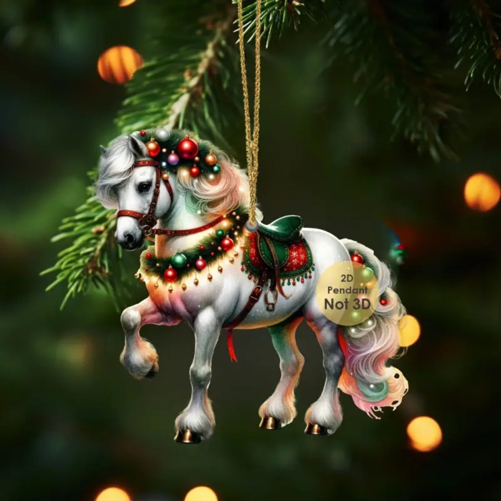2D Flat Christmas Hanging Pend - Car Accessories Xmas Gifts review and price
