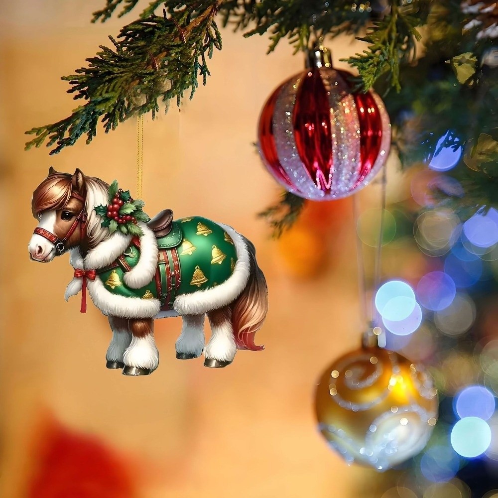 2D Flat Christmas Hanging Pend - Car Accessories Xmas Gifts review and price