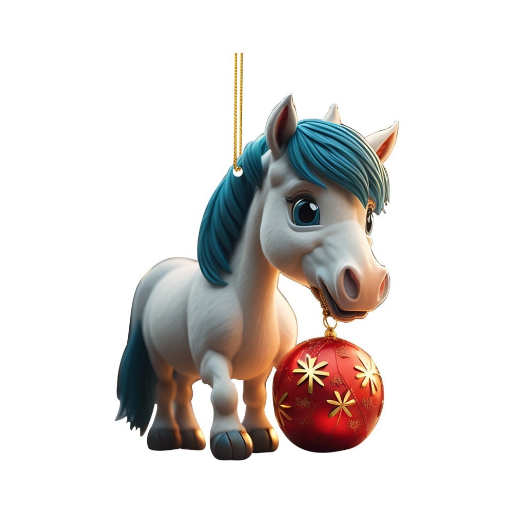 2D Flat Christmas Hanging Pend - Car Accessories Xmas Gifts review and price