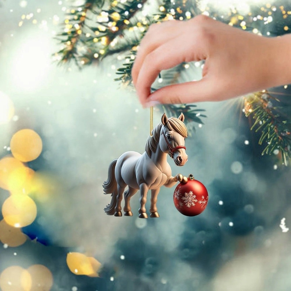 2D Flat Christmas Hanging Pend - Car Accessories Xmas Gifts review and price