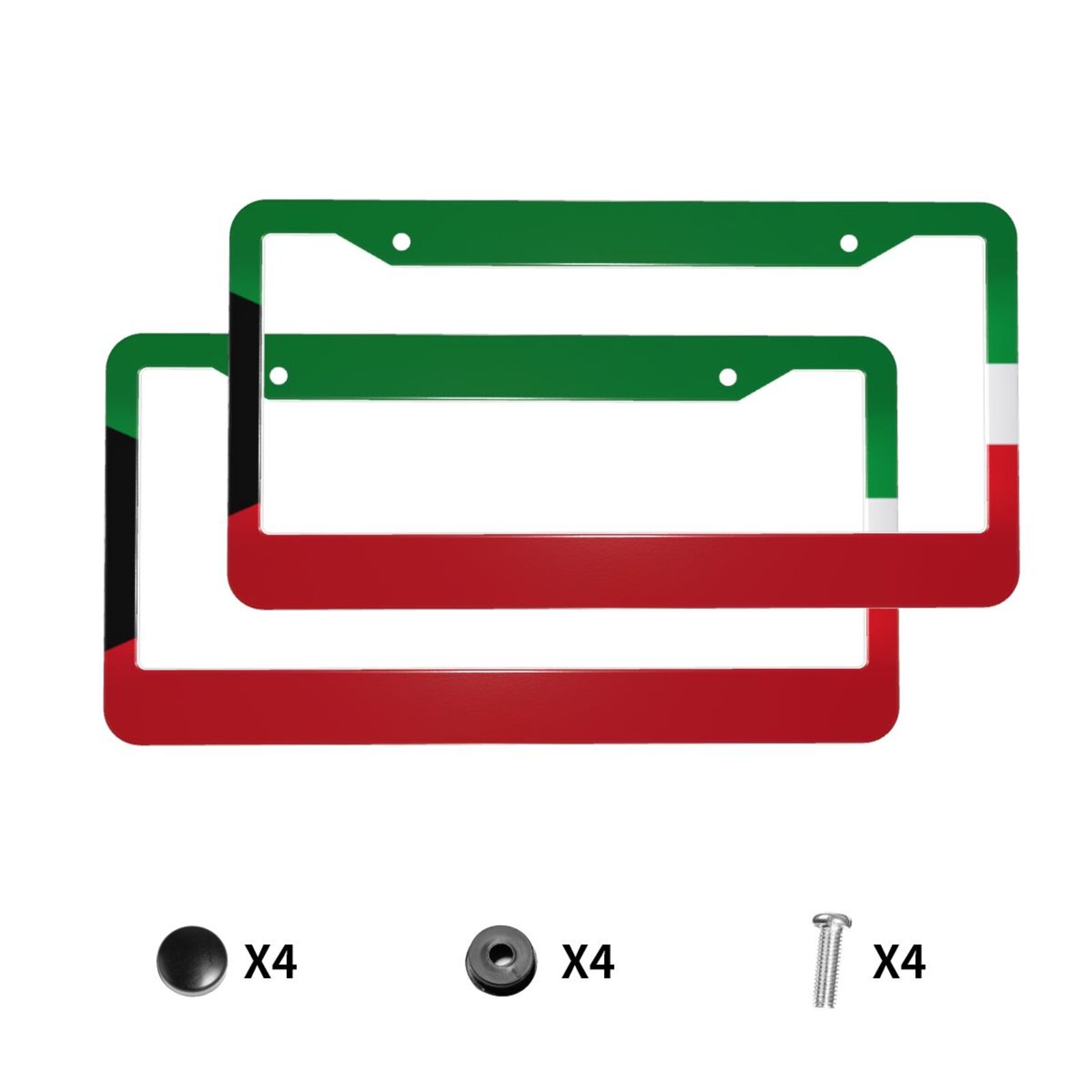 Kuwait Flag Pattern Universal  - Car Accessories Kuwait review and price