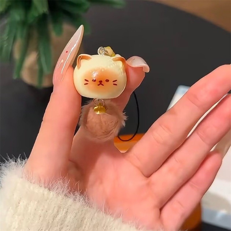 5Pcs Cartoon Graffiti Cat Key  - Car Accessories Xmas Gifts review and price