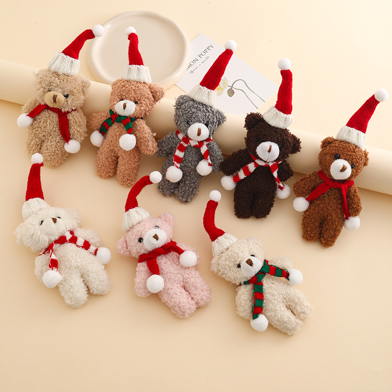 Cute Christmas-themed Bear Key - Car Accessories Xmas Gifts review and price
