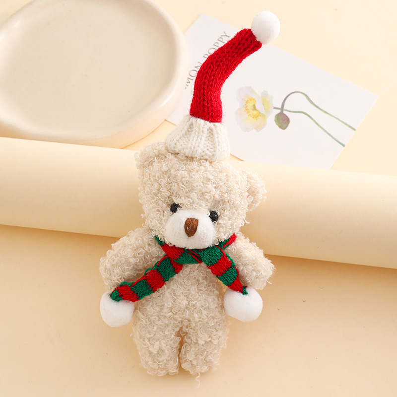 Cute Christmas-themed Bear Key - Car Accessories Xmas Gifts review and price