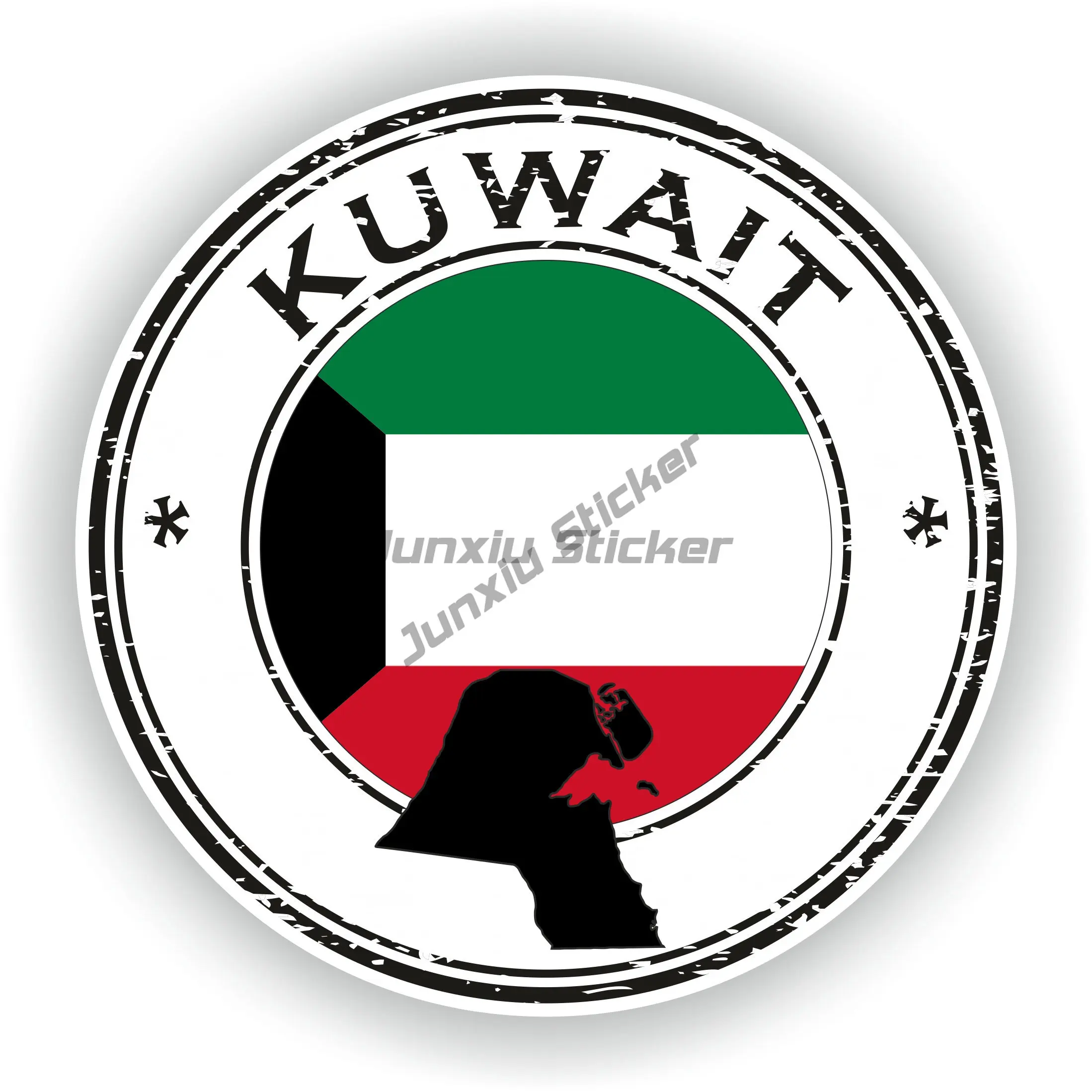 KWT Kuwait Flag Map National E - Car Accessories Kuwait review and price