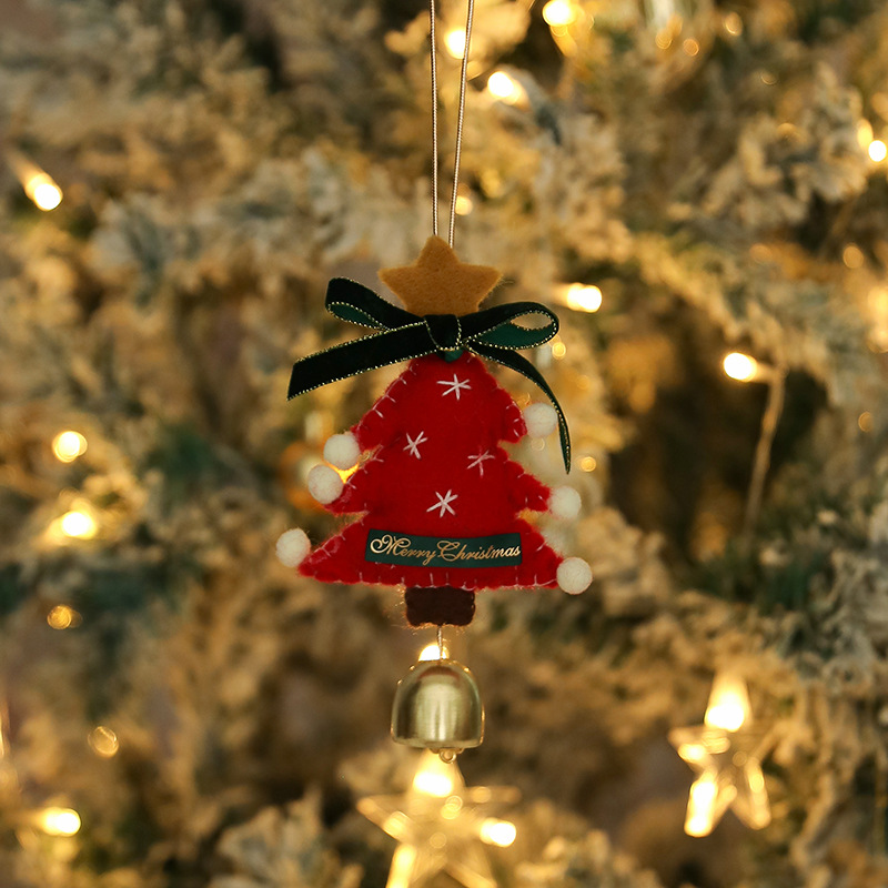 Plush Christmas Tree Hanging O - Car Accessories Xmas Gifts review and price