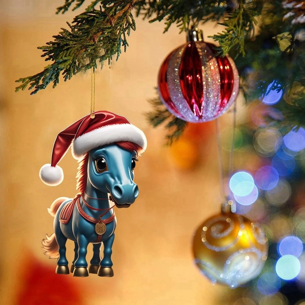 2D Flat Christmas Hanging Pend - Car Accessories Xmas Gifts review and price